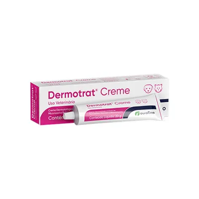 Dermotrat Creme Para Cães E Gatos 20 G