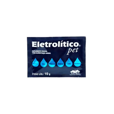 Suplemento Eletrolítico Pet 10 G