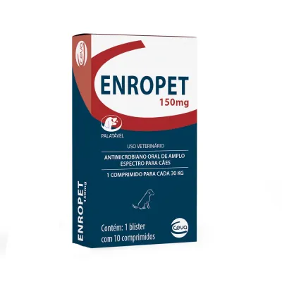 Enropet 150mg com 10 Comprimidos