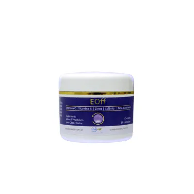 Suplemento Vitamínico Eoff Inovet 30 Cápsulas