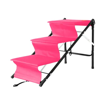 Escada E Rampa One Pet Rosa Tubline Único