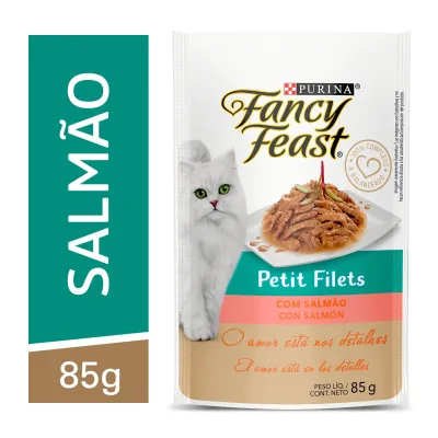 Fancy Feast Petit Filet Salmão 85g