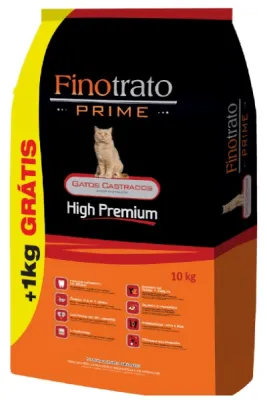 Finotrato Prime Gatos Castrados Frango 10,1 Kg