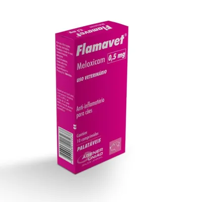 Flamavet Cães 0,5 Mg 10 Comprimidos