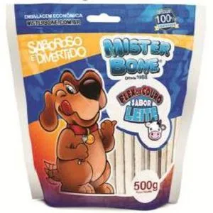 Palito Misterbone Flexivel Leite - 500g - Mb54 Unidades com 1 Unidades