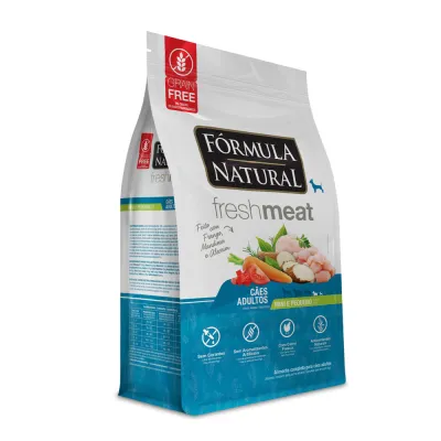 Ração Fórmula Natural Fresh Meat Cães Adultos Mini E Pequeno Frango 1kg