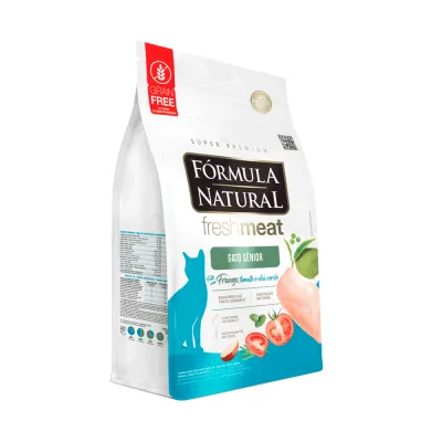 Ração Fórmula Natural Fresh Meat Gatos Sênior Frango 1kg