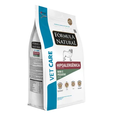 Ração Fórmula Natural Vet Care Hipoalergênica Cães Mini E Pequeno 2kg