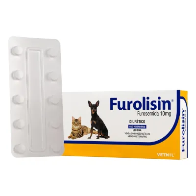 Furolisin 10 Mg 10 Comprimidos
