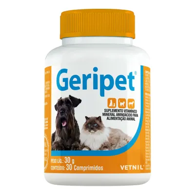 Suplemento Para Cães E Gatos Geripet 30g