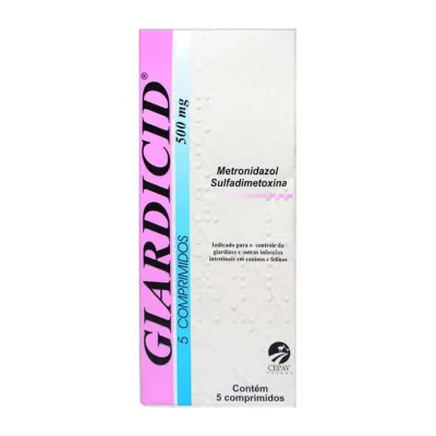 Giardicid 500 Mg 5 Comprimidos