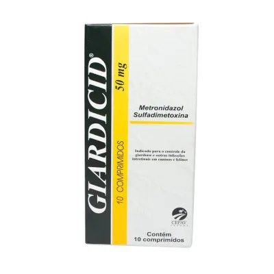Giardicid 50 Mg 10 Comprimidos