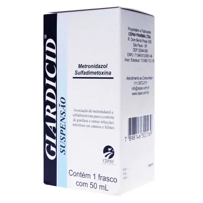 Giardicid Suspensão 50 Ml