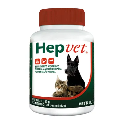 Hepvet 30g com 30 Comprimidos