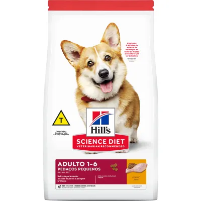 Ração Hill'S Science Diet Para Cães Adultos Pedaços Pequenos 12kg