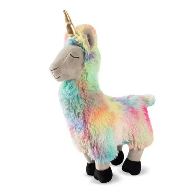 Fringe Studio Plush Llamacorn Squeaker Dog Toy