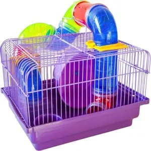 Gaiola Hamster Brasileirinha Tubo Luxo - Jp638 Cx Com 1 Cx - Único
