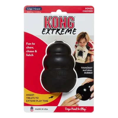 Kong Extreme Dog Toy  Black  Large