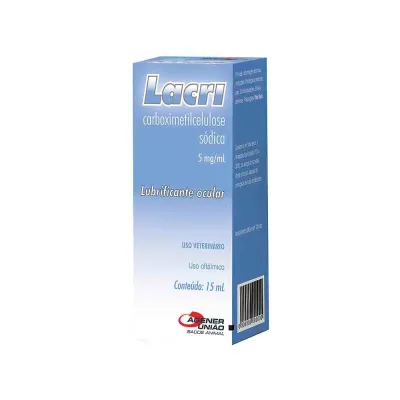 Colírio Oftmálmico Lacri Para Cães 15ml