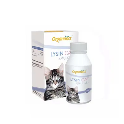 Lysin Cat Emulgel 100 Ml - Organnact 100ml