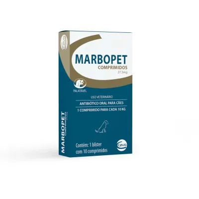 Marbopet 27,5mg com 10 Comprimidos