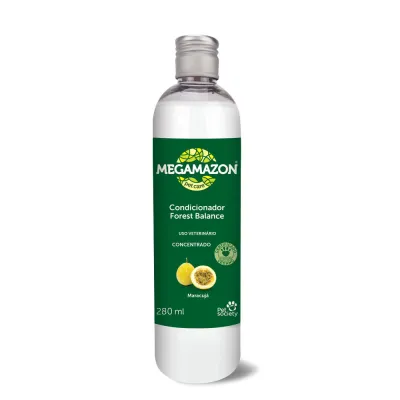 Condicionador Forest Balance Maracujá Megamazon Pet Society 280 Ml