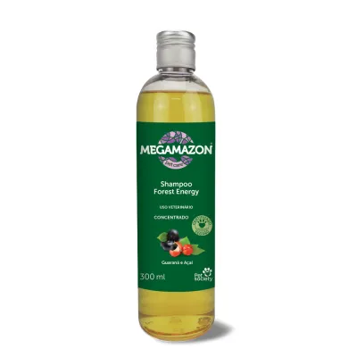 Shampoo Forest Energy Açaí Megamazon Pet Society 300 Ml