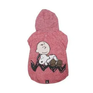 Moletom Zooz Pets Charlie Snoopy Sleeping Vermelho