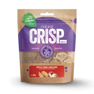 Natural Crisp Chips Frango/Batata Doce 100 G
