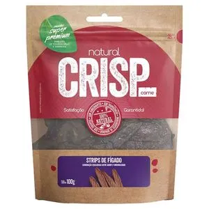 Strips De Fígado Natural Crisp - 100 G