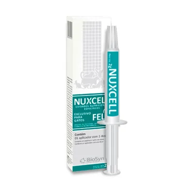Suplemento Nuxcell Fel Seringa Para Gatos 2 G