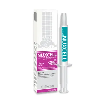 Suplemento Nuxcell Plus Para Cães E Gatos 2 G