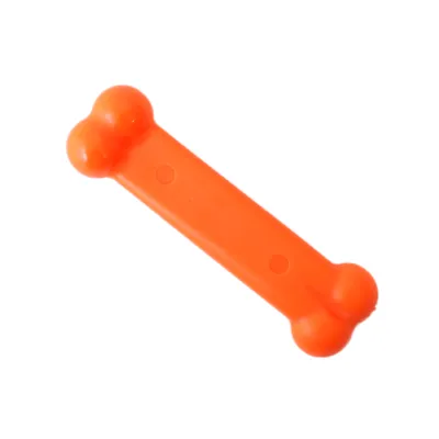 Brinquedo Osso Flexibone Odontopet Laranja Até Quinze Quilogramas