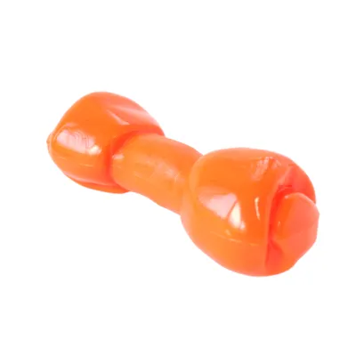 Brinquedo Osso Flexi Bone Laranja Odontopet Até Sete Quilogramas