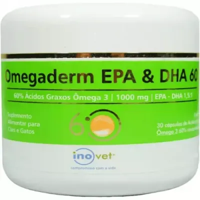 Omegaderm 60% 1000 Mg Epa Dha 30 Cápsulas
