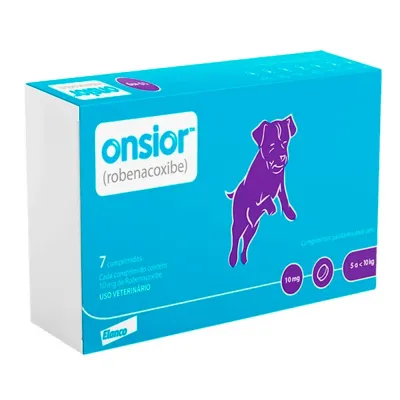 Onsior 10mg Ces 5 A 10kg Elanco com 7 Comprimidos