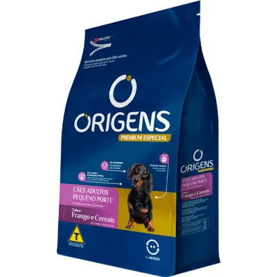 Origens Cão Mini/Pequeno Frango/Cereais 15 Kg