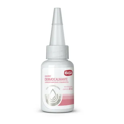 Limpador Auricular Ouvipet Dermocalmante Ibasa 30ml