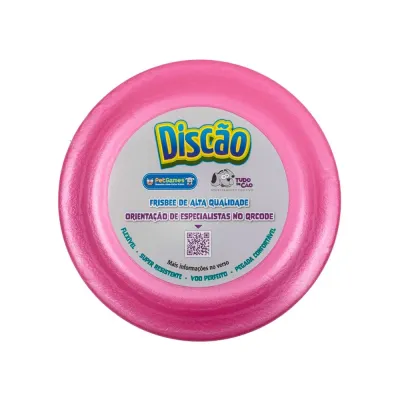 Brinquedo Para Ces Disco Pet Games - Pink