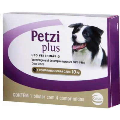 Petzi Plus 10 Kg 700mg 4comp