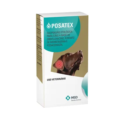 Posatex Suspensão Otológica Para Cães 17,5 Ml
