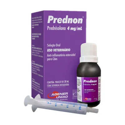 Prednon Anti-Inflamatório Para Cães Agener 30 Ml