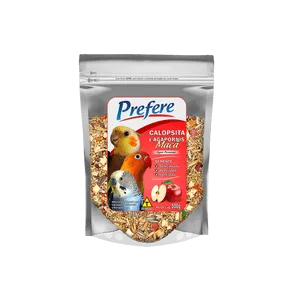 Ração Mistura Para Calopsitas Com Maça Prefere - 500 G