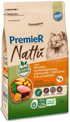 Premier Nattu Adulto Rp Mandioq 2,5kg