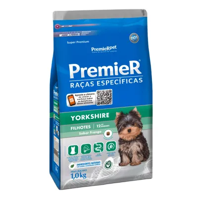 Ração Premier Raças Específicas Yorkshire Filhotes 1kg