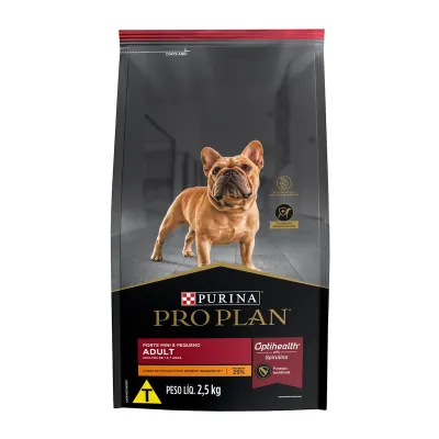 Ração Pro Plan Cães Adultos Small Breed 2,5 Kg