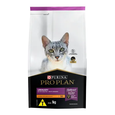 Ração Pro Plan Gatos Adultos Trato Urinário Frango 1kg