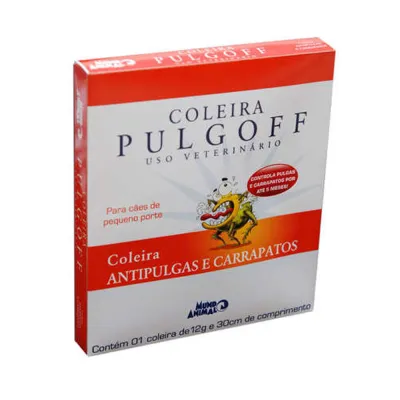 Pulgoff Coleira Pequena 30 Cm