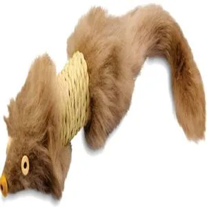 Pelucia Rato com Sisal (30cm) - Cat064 Unidades com 1 Unidades - Único