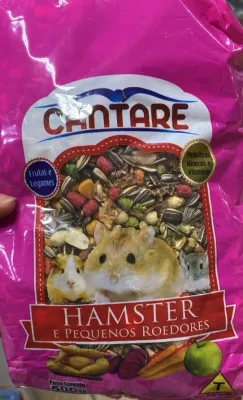 Cantare Hamster Frutas E Legumes 500g
